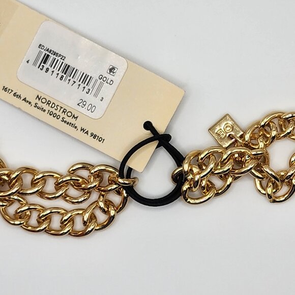 Nordstrom Open Edit Layered Curb Wrap Chain Necklace - Picture 5 of 5